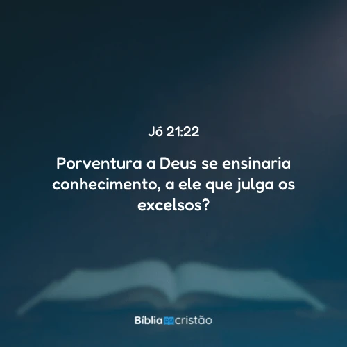 Jó 21:22