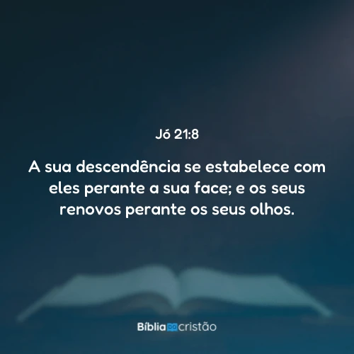 Jó 21:8