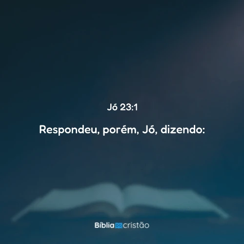 Jó 23:1