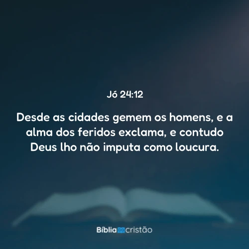 Jó 24:12