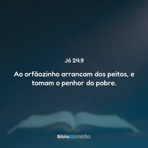 Jó 24:9
