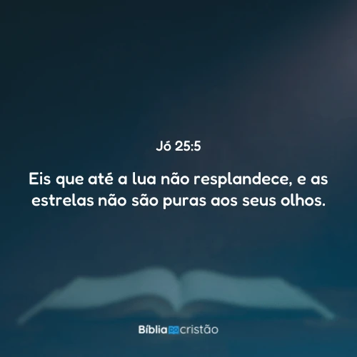 Jó 25:5