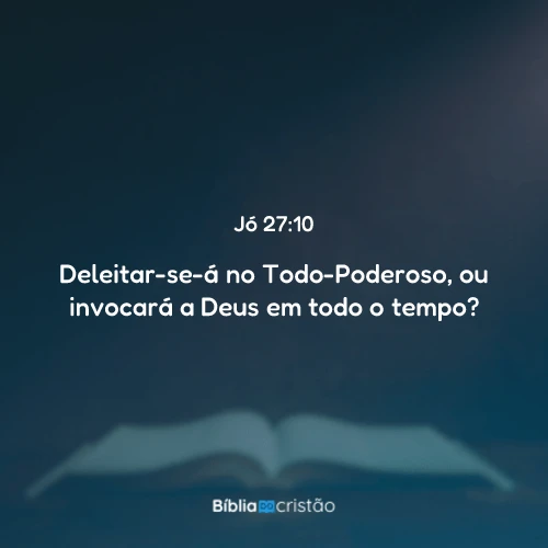 Jó 27:10