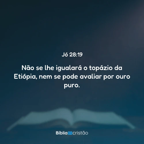 Jó 28:19