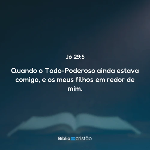 Jó 29:5