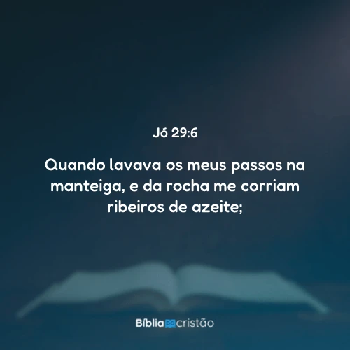 Jó 29:6