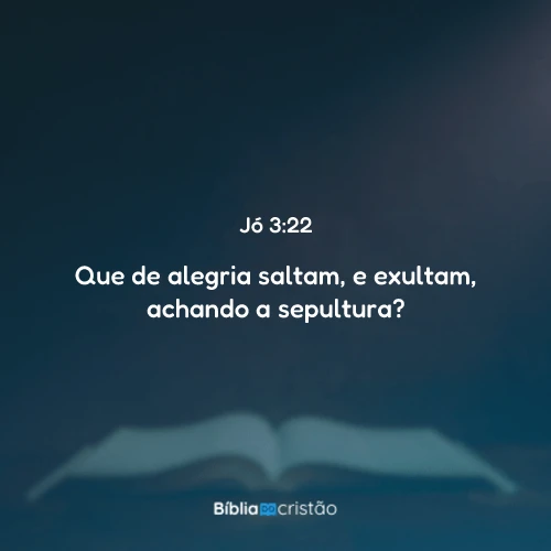 Jó 3:22