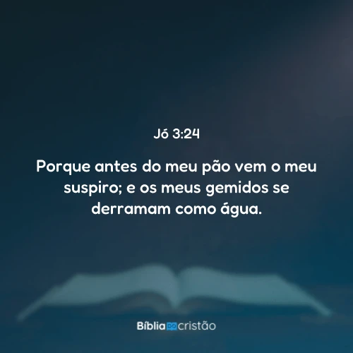 Jó 3:24