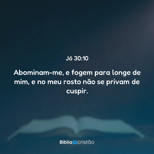 Jó 30:10