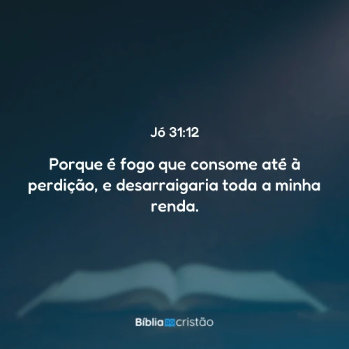 Jó 31:12