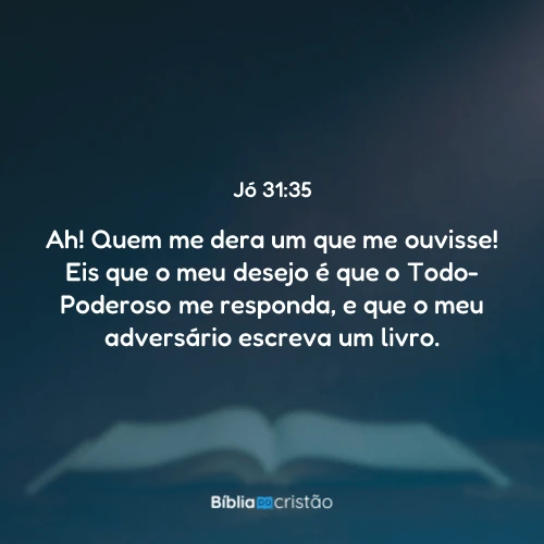 Jó 31:35