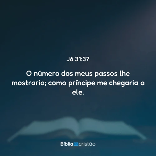 Jó 31:37