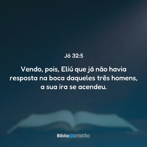 Jó 32:5