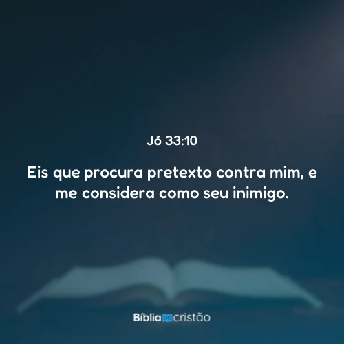 Jó 33:10