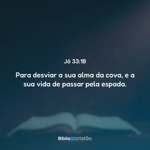 Jó 33:18
