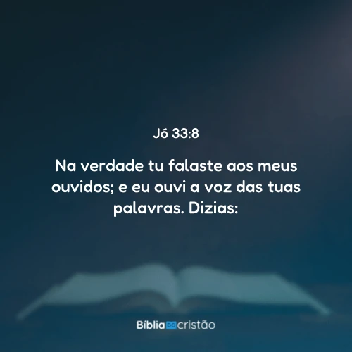 Jó 33:8