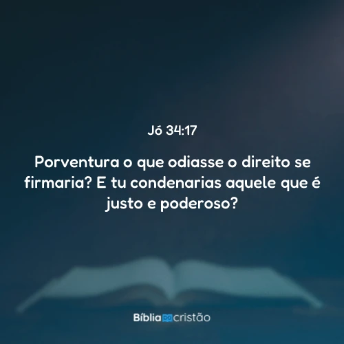 Jó 34:17