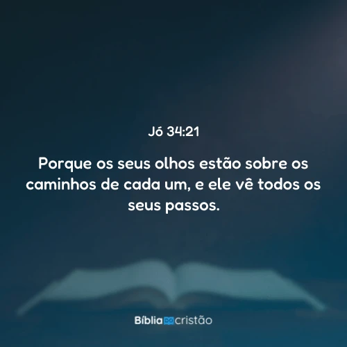 Jó 34:21