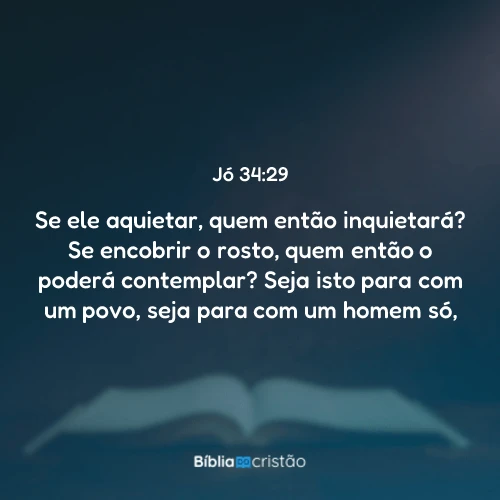 Jó 34:29