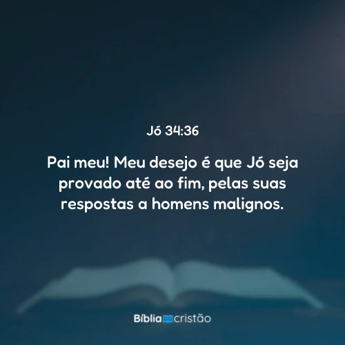 Jó 34:36