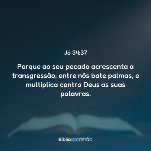Jó 34:37