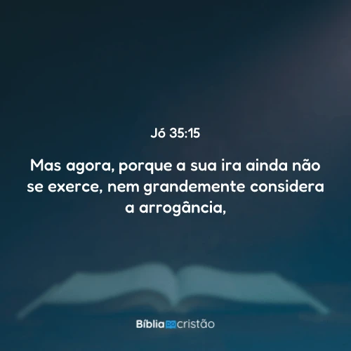 Jó 35:15