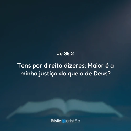 Jó 35:2