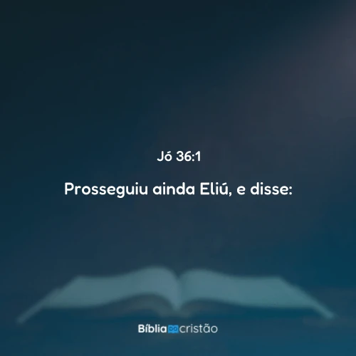 Jó 36:1