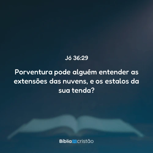 Jó 36:29