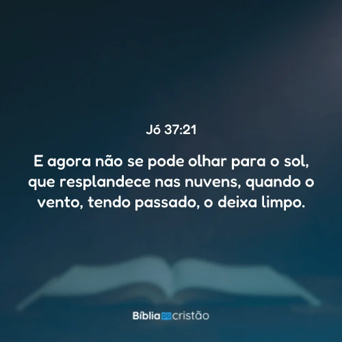 Jó 37:21