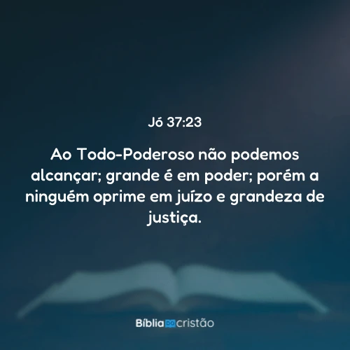 Jó 37:23