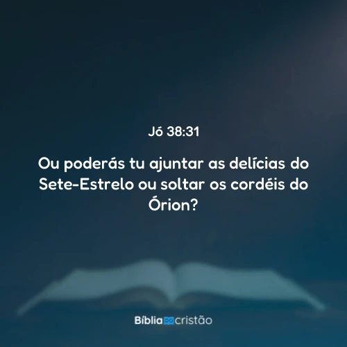 Jó 38:31