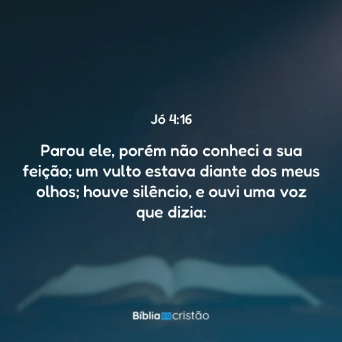 Jó 4:16