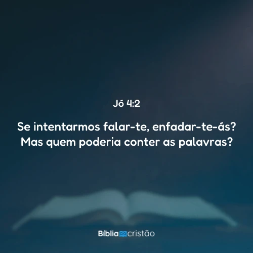 Jó 4:2