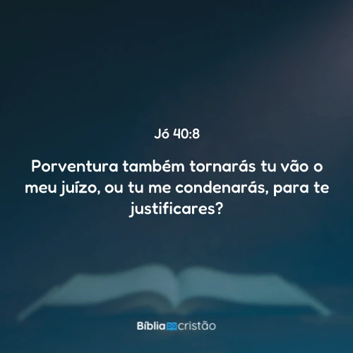 Jó 40:8