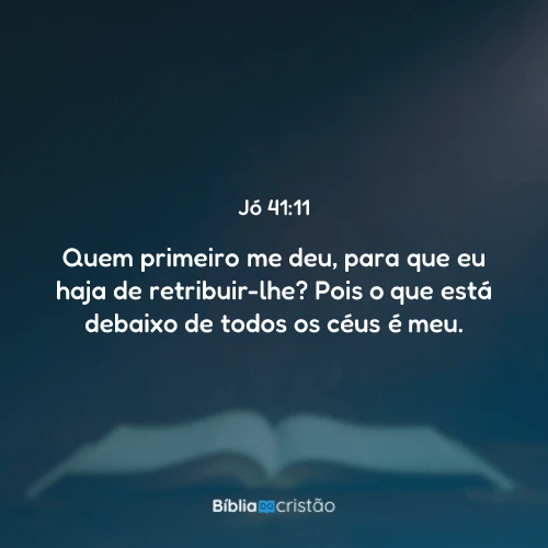 Jó 41:11