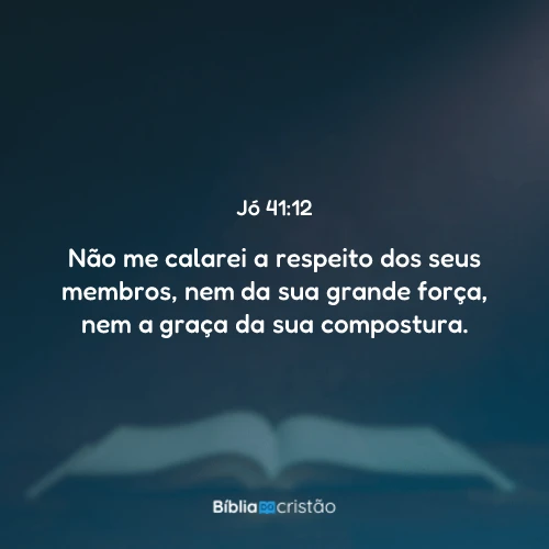 Jó 41:12