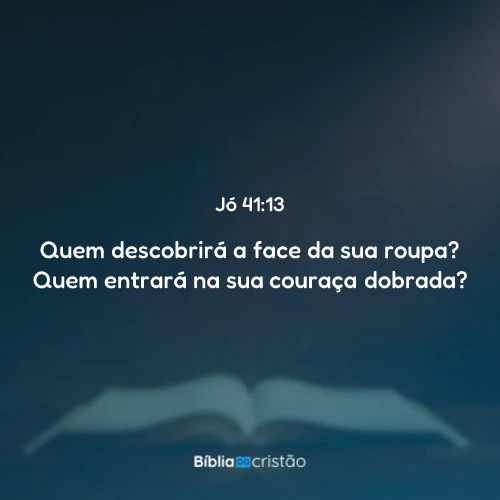 Jó 41:13