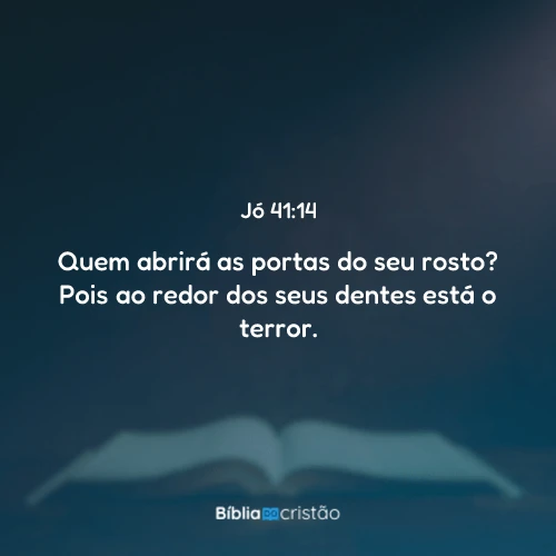 Jó 41:14