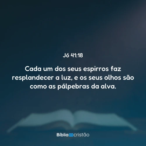 Jó 41:18