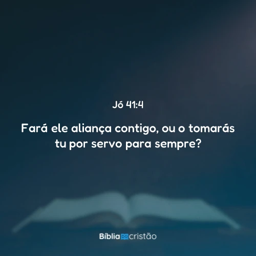 Jó 41:4