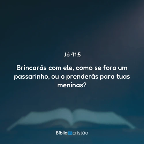 Jó 41:5