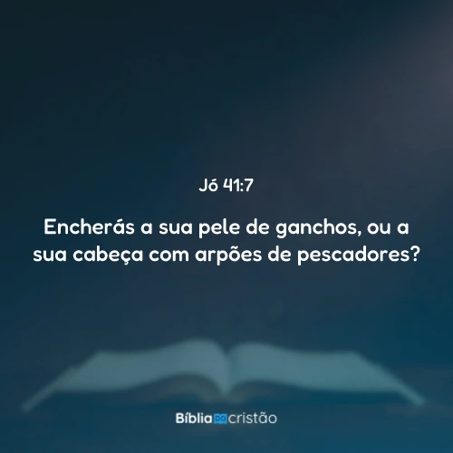 Jó 41:7