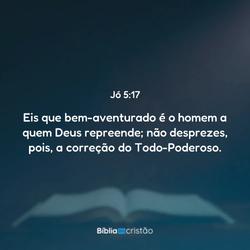 Jó 5:17