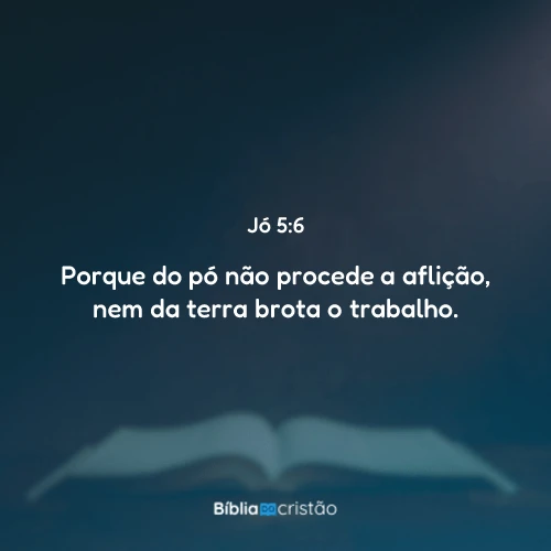 Jó 5:6