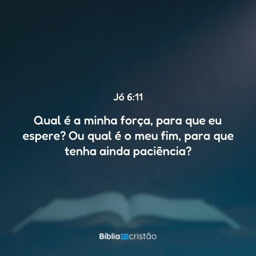 Jó 6:11