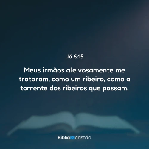 Jó 6:15