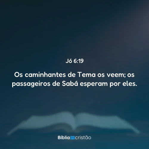 Jó 6:19