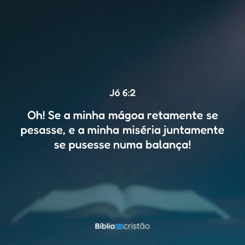 Jó 6:2