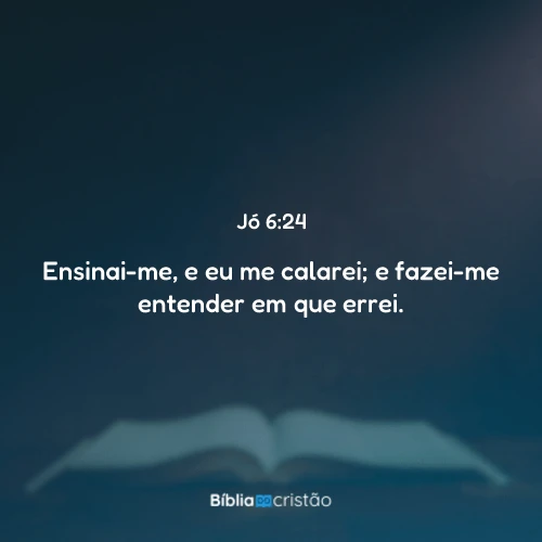 Jó 6:24
